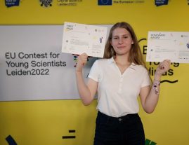 ES jaunųjų mokslininkų konkurse Meda Surdokaitė apdovanota pirmąja vieta